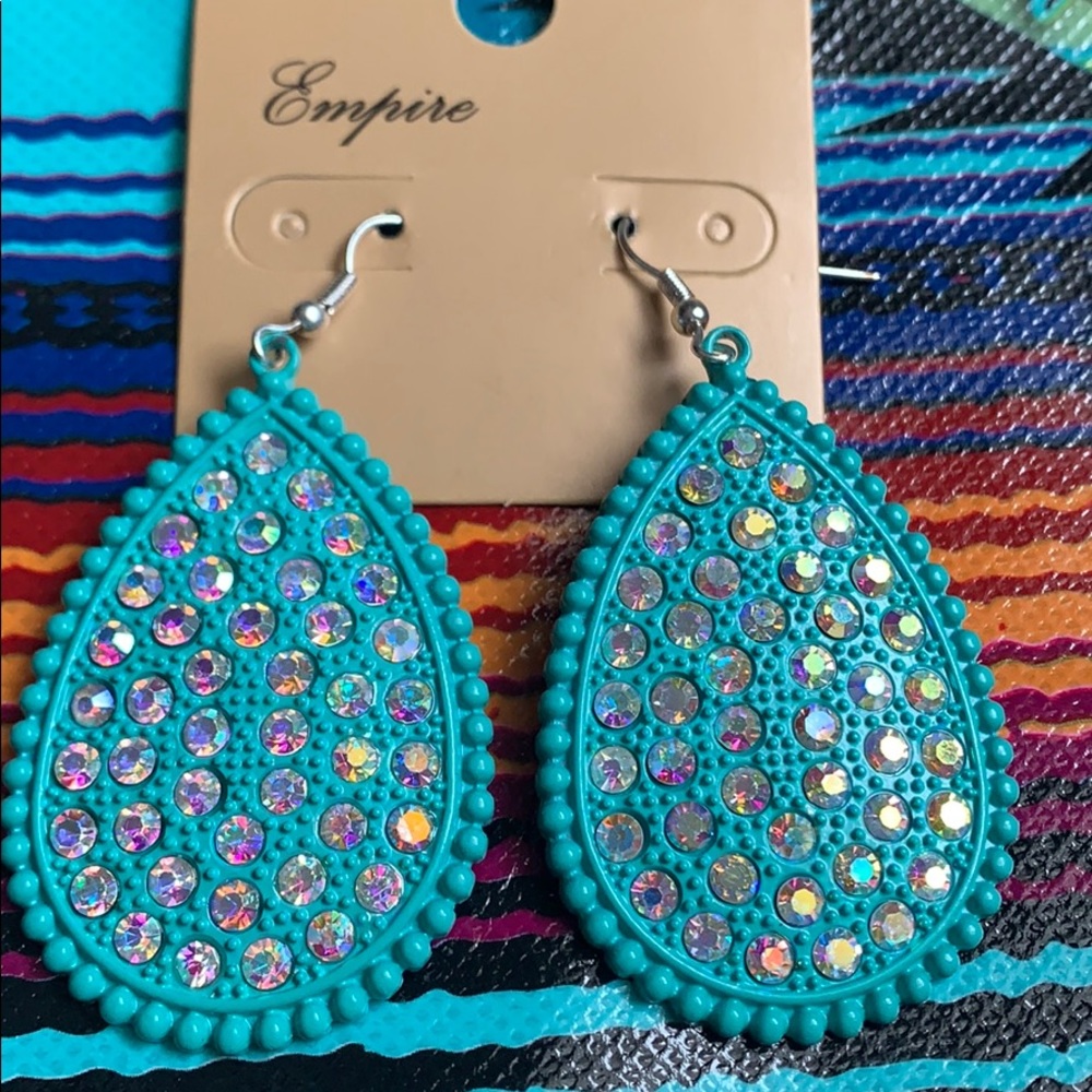 Dangle Southwestern Turquoise Earrings